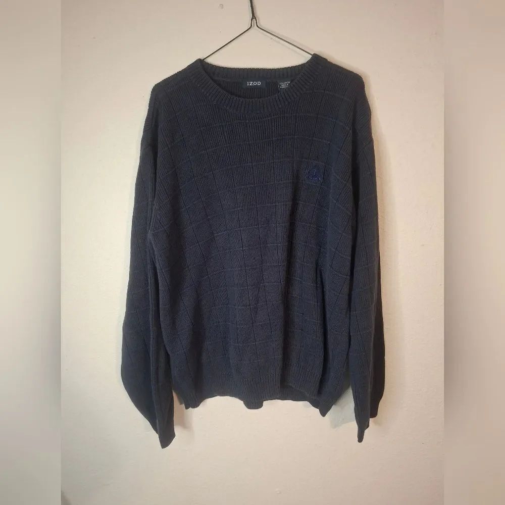 IZOD Men's Navy Sweater size large